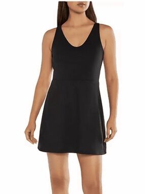 GAP Fit Active Tank Dress in Black Sz M NWT